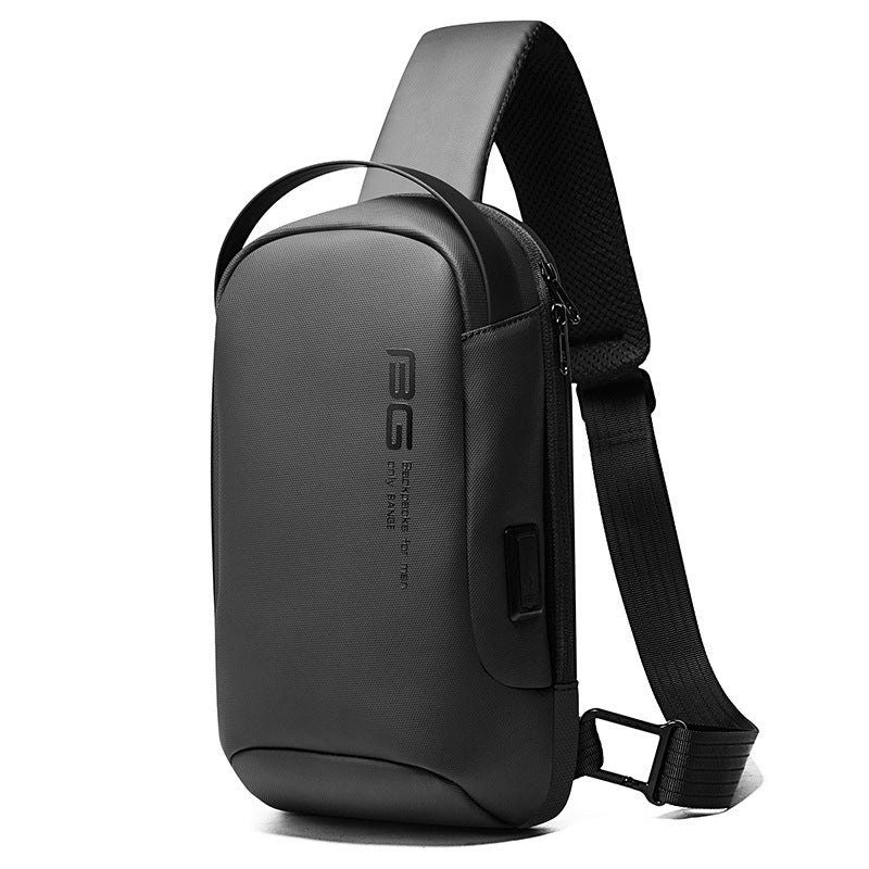 Casual one-shoulder business messenger men's chest bag - ANIBEY