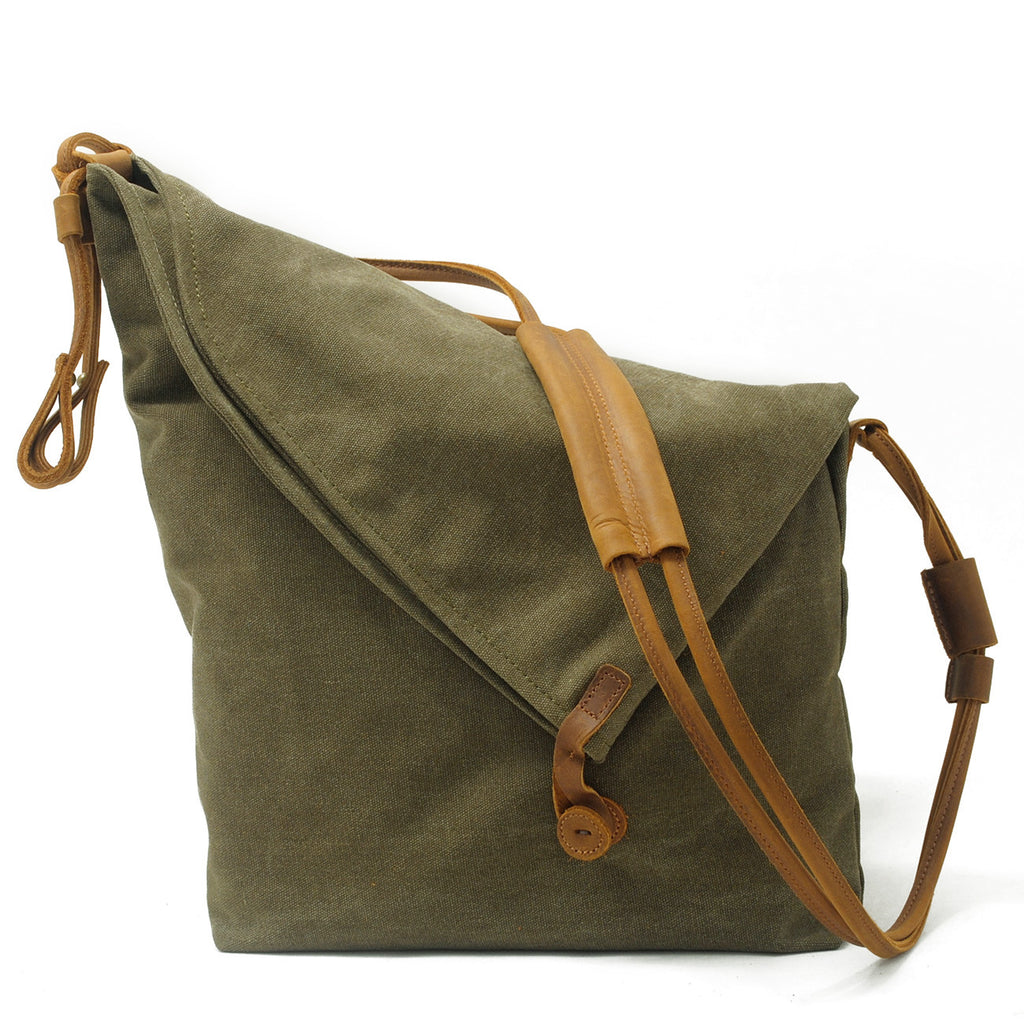 Crossbody retro art cloth bag - ANIBEY
