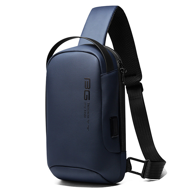 Casual one-shoulder business messenger men's chest bag - ANIBEY
