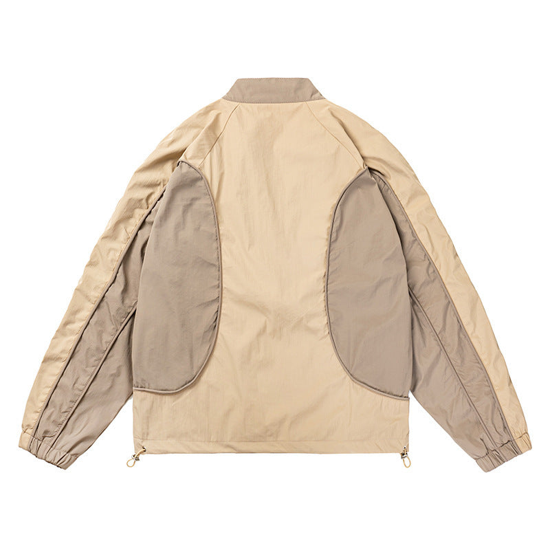 Men's Fashion Casual Patchwork Outdoor Jacket - ANIBEY