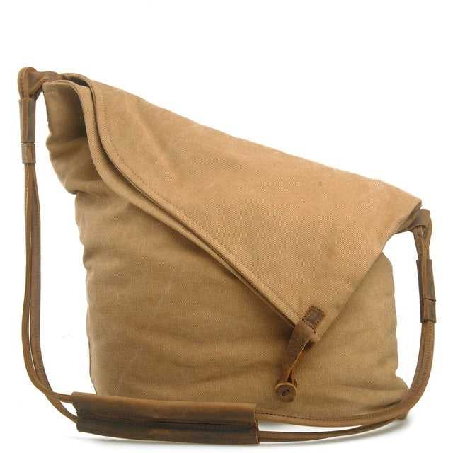 Crossbody retro art cloth bag - ANIBEY