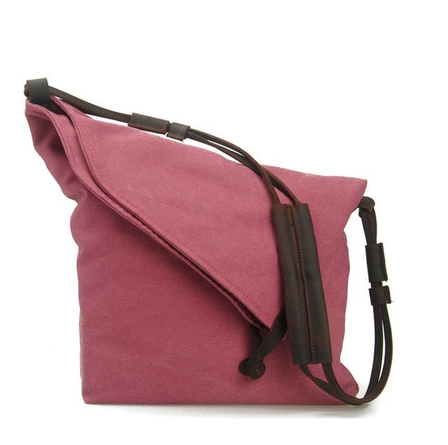 Crossbody retro art cloth bag - ANIBEY