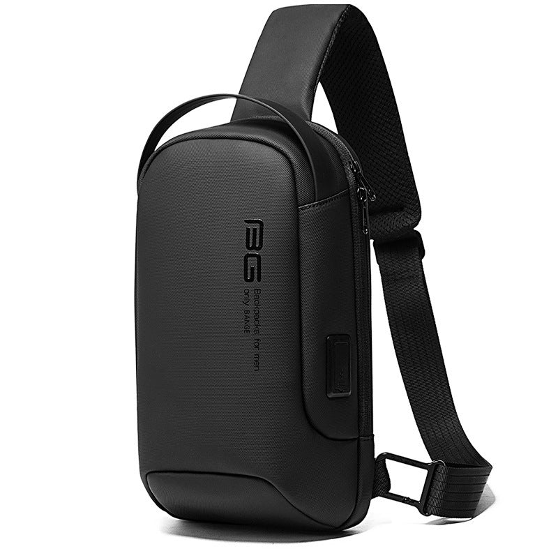 Casual one-shoulder business messenger men's chest bag - ANIBEY
