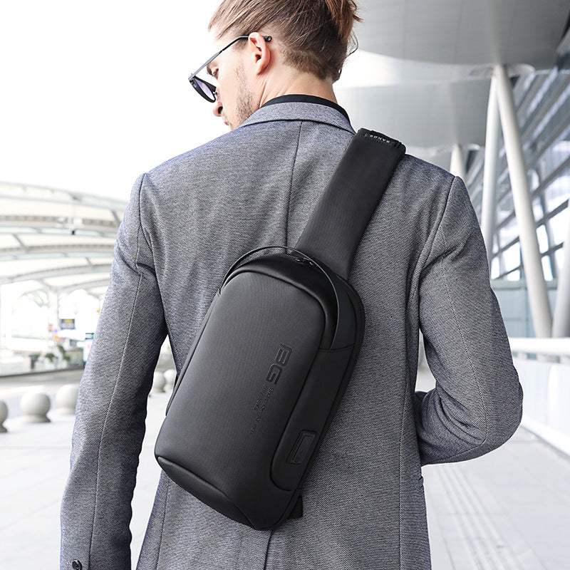 Casual one-shoulder business messenger men's chest bag - ANIBEY