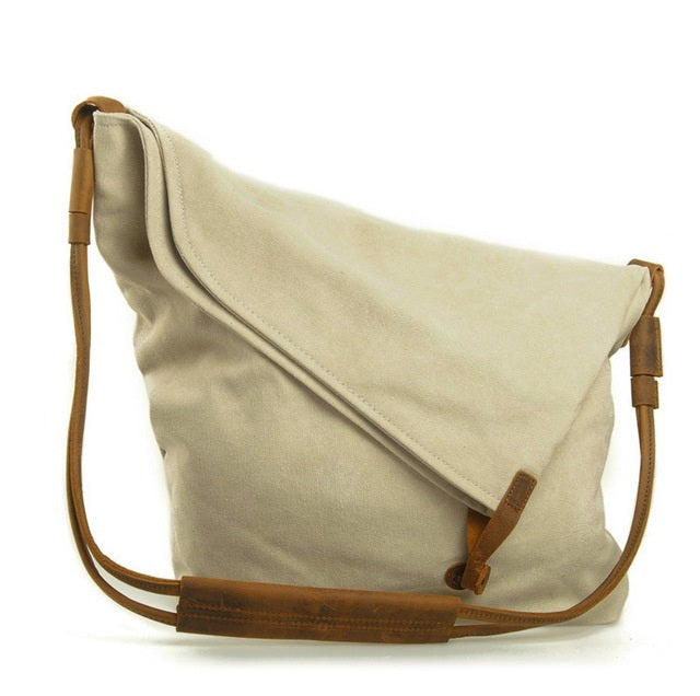 Crossbody retro art cloth bag - ANIBEY