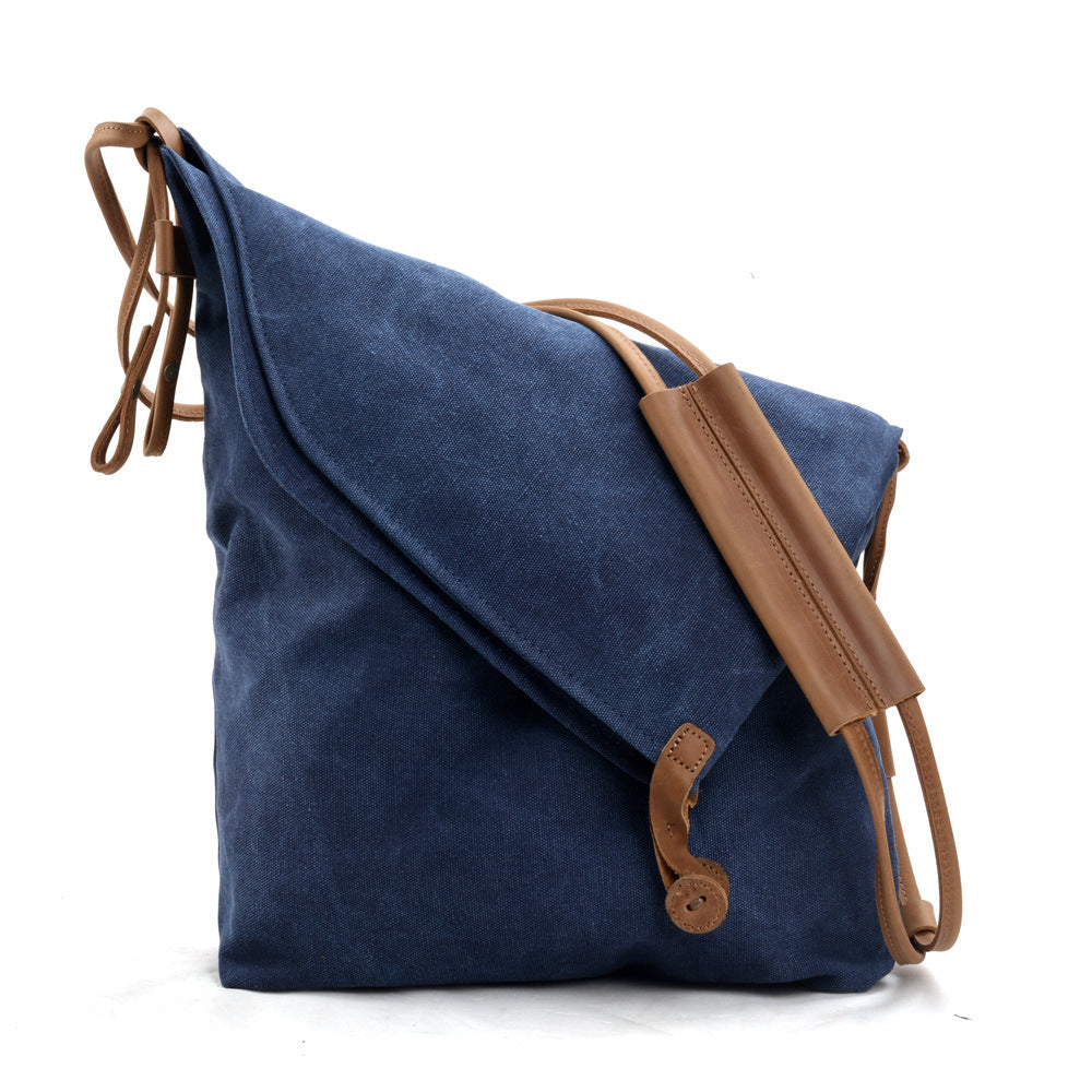 Crossbody retro art cloth bag - ANIBEY