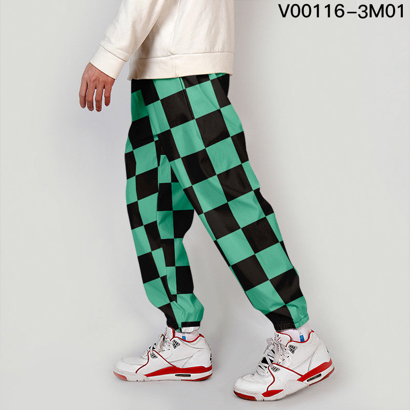 Casual oversized loose-fit trousers for Men - ANIBEY