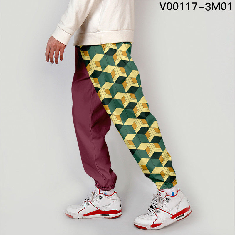 Casual oversized loose-fit trousers for Men - ANIBEY