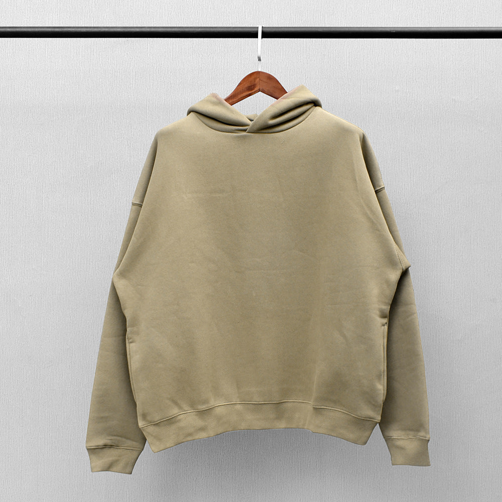 Classic Solid Color Fleece Hoodies for Men - ANIBEY