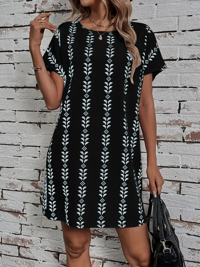 Animal Leopard Print Zebra Striped Printed Dress - ANIBEY