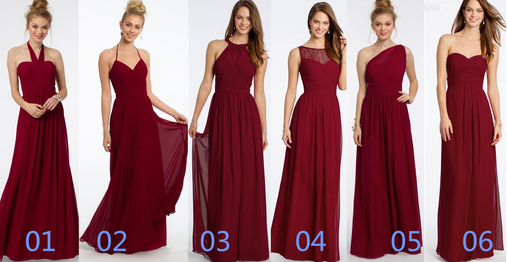 Fashionable Western Bridesmaid Dresses For Women - ANIBEY